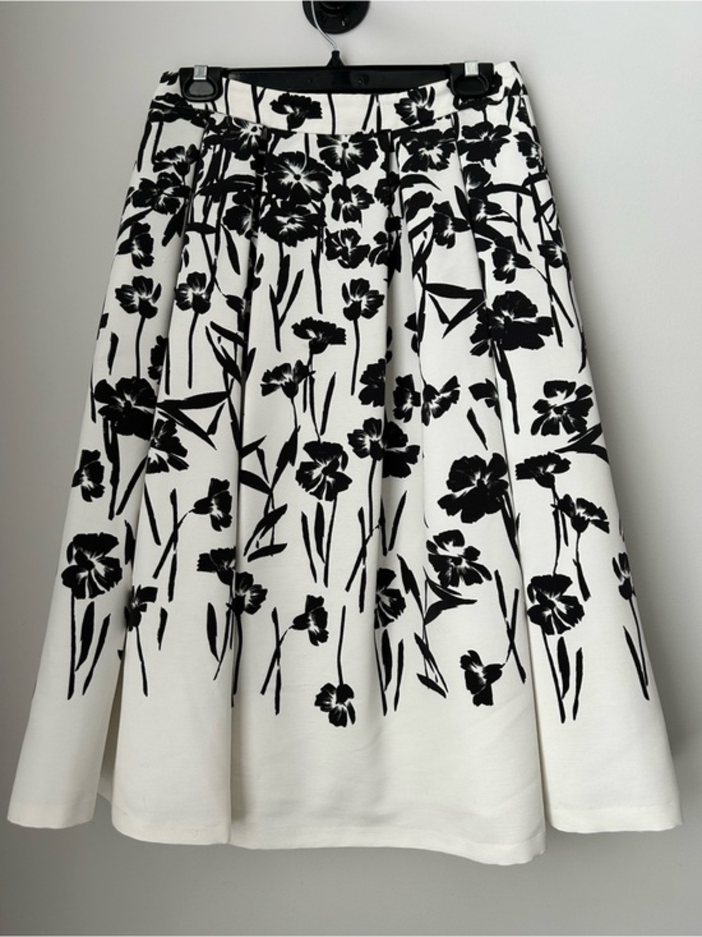 Karl Lagerfeld Monochrome A-Line Skirt